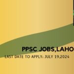 PPSC Jobs,Lahore